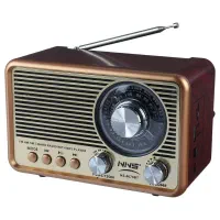 رادیو اسپیکر بلوتوثی بی‌سیم چراغ قوه‌دار