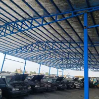 ساخت سوله اسکلت خرپا پوشش سقف ساندویچ پنل شیروانی|خدمات پیشه و مهارت|اسلامشهر, شهرک مهدیه|دیوار