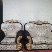 یک دست مبل ۷ نفره سالم وشیک|مبلمان خانگی و میز عسلی|پرند, فاز ۳|دیوار