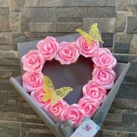 دسته گل ربانی|گل مصنوعی|نسیم‌شهر, |دیوار