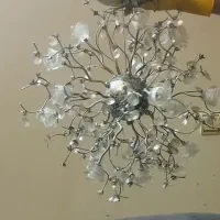 لوستر فانتزی گل رز ۱۸ شاخه