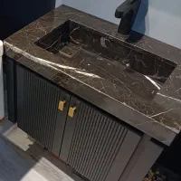 روشویی با کابینت یو پی وی سی|لوازم سرویس بهداشتی|اندیشه, اندیشه فاز ۵|دیوار