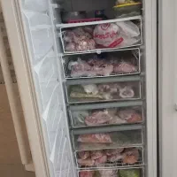 یخچال نیکسان دوقلو سفید سالم سالم بدون پوسیدگی|یخچال و فریزر|ساوه, |دیوار