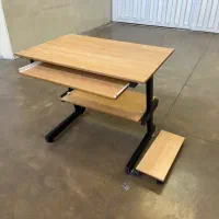 میز کامپیوتر چوبی نو آکبند