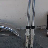 چرخ عقب و کمک عقب جلو موتور تخت|قطعات یدکی و لوازم جانبی|سنندج, |دیوار