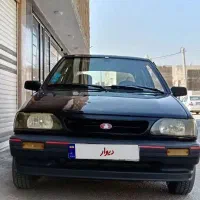 هاچ‌بک مشکی کلکسیونی مدل 1387 فرمان هیدرولیک