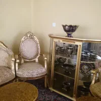 مبل سلطنتی 9نفره|مبلمان خانگی و میز عسلی|همدان, |دیوار