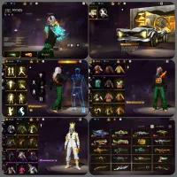 اکانت فری فایر  فقط فروش