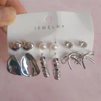 گوشواره آبکاری نقره|بدلیجات|اهواز, امانیه|دیوار