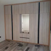 طراحی واجرای درچارچوب کابینت ام دی اف های گلاس و..|مصالح و تجهیزات ساختمان|اصفهان, گورتان|دیوار