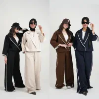 کت، شومیز ، شلوار، اکسسوری