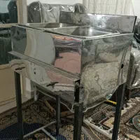 سرخ کن صنعتی گازی دوقلو و خردکن