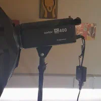 فلاش و سافت باکس ۴۰۰ ژول godox