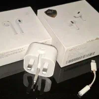 ۲جعبه ایرپاد اپلو هیساکی تبدیلو کلگی شارژر اپل اصل