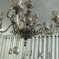 لوسترکلاسیک پنج شاخه|لوستر و چراغ آویز|گلبهار, نوبهار|دیوار