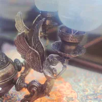 لوستر برنجی6 شاخه فرشتگان بهشت 20کیلویی|لوستر و چراغ آویز|تهران, مهران (سیدخندان)|دیوار
