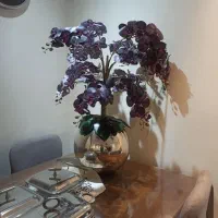 گل ارکیده مصنوعی|گل مصنوعی|کرج, دهقان ویلا|دیوار