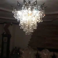 لوستر بزرگ از جنس برنج|لوستر و چراغ آویز|کرج, شهرک آسمان|دیوار