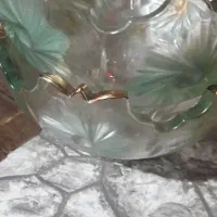 کاسه ماست و سالادی کریستال