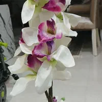 فروش گل ارکیده لمسی ۱۵ شاخه لوکس|گل مصنوعی|صومعه‌سرا, |دیوار