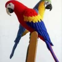 عروسک بافتنی روسی