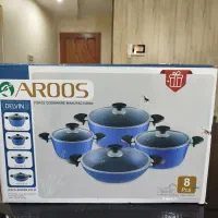 قابلمه هشت پارچه عروس مدل فورج دلوین