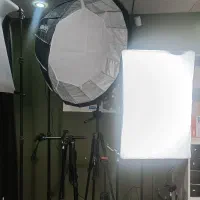 سافت لایت pm22 مکاپ رینگ لایت سافت باکس|دوربین عکاسی و فیلم‌برداری|مشهد, وکیل‌آباد|دیوار