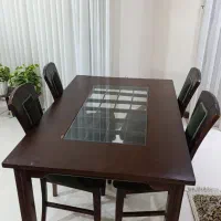 میز نهارخوری ۴نفره،جنس چوب