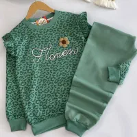 ست بلوزشلوارپلنگی