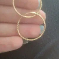 گوشواره حلقه ای سبک