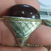 انگشتر نقره طلا رسول فدیوم گوارسه طلا