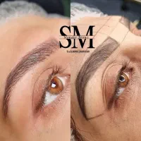 میکروبلیدینگ هاشور فیبروز شیدینگ لب خط چشم بن مژه