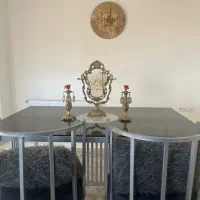 میز غذاخوری مدل شاه نشین ۴ نفره