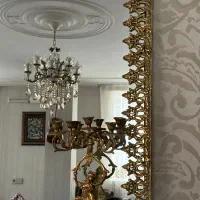 آیینه شمعدان برنز|آینه|زنجان, |دیوار