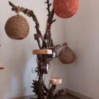 آباژور چوبی .