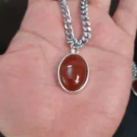 عقیق  گردنبند