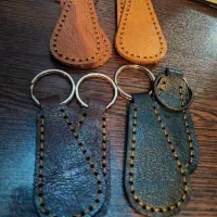 دسته کلید چرمی تبلیغاتی