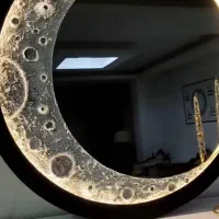 آینه ماه|آینه|میبد, |دیوار