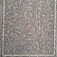 یک جفت فرش ۹ متری تراکم ۱۲۰۰ نقره ای