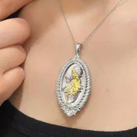 گردنبند لبوبو نقره|بدلیجات|کرمان, |دیوار