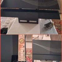 هودکامل شیشه ای مشکی