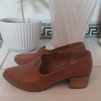 کفش تمام چرم زنانه سایز ۳۸