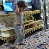 میز تلویزیون برنزی