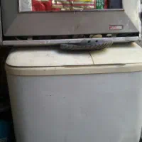 بخاری و لباسشویی دوقلو به شرط سالم|ماشین لباسشویی و خشک‌کن لباس|فسا, |دیوار