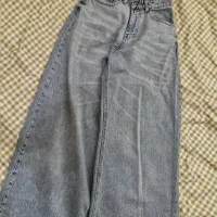 شلوار فول بگ جین طوسی|لباس|شیراز, تلخ داش|دیوار