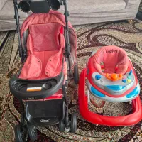 ست کالسکه و روروئک دلیجان مدل benita