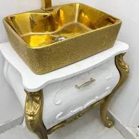 روشویی سلطنتی طلایی|لوازم سرویس بهداشتی|ایلام, |دیوار