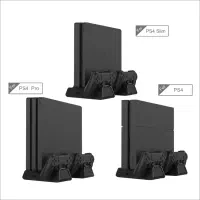 پایه شارژر و فن خنک کننده PS4|کنسول، بازی ویدئویی و آنلاین|تبریز, |دیوار
