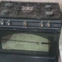 اجاق گاز پنج شعله کارکرده تمیز