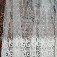 دوعدد پرده تمیز